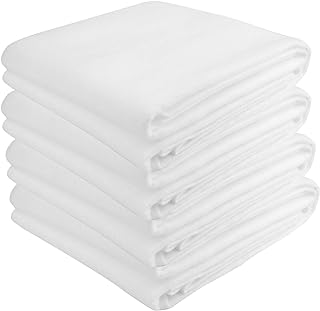 Tosnail 4 Pack 36-Inch x 45-Inch Polyester Quilt Batting for Quilts, Arts and Crafts - Craft Size