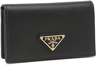 [Prada] [プラダ] カードケース サフィアーノトライアングル ブラック レディース 1MC122 QHH F0002 [並行輸入品]