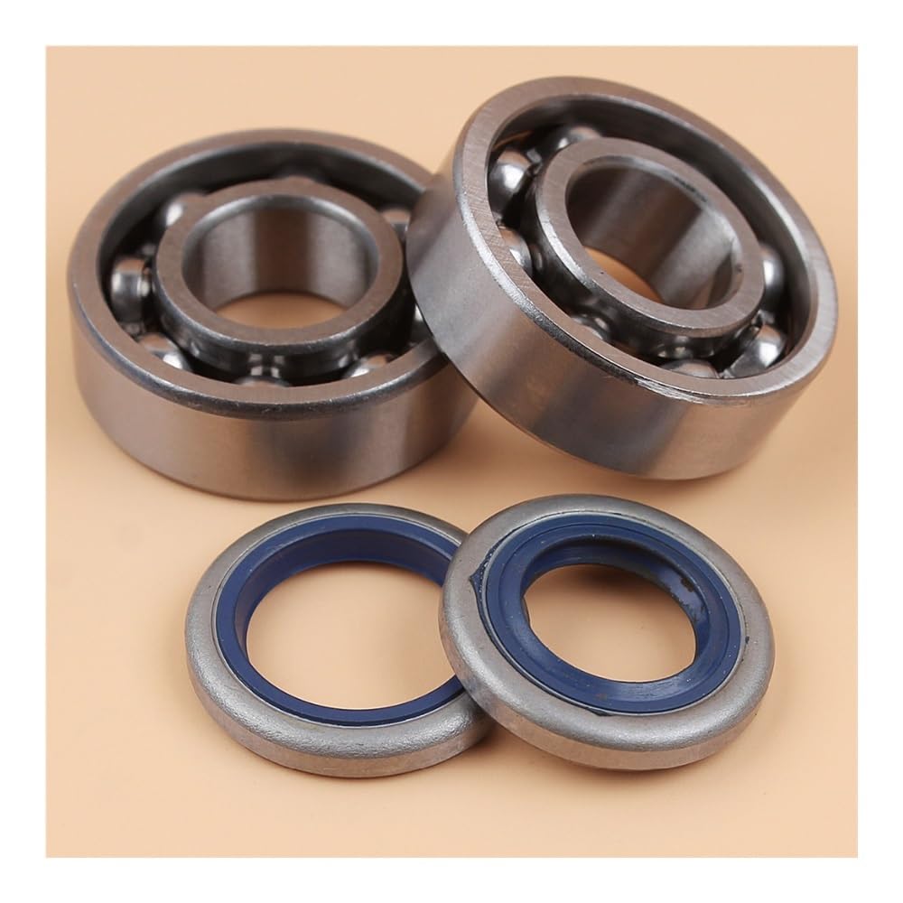 Kit de retenes Aceite y rodamientos Bolas del cigüeñal cárter for Motosierra (repuestos) 362, 365, 371, 372 XP, Gasolina