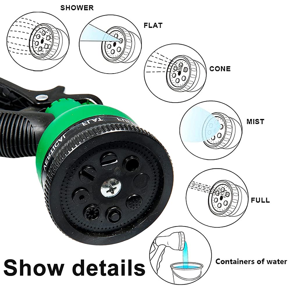 Pistolet De Pulvérisation De Douche De Jardin,CYSJ 8 Modes