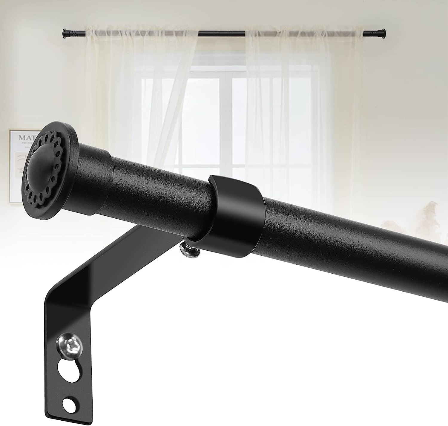 Gardinia Gardinenstange Durchmesser 16 Mm 200 Cm Edelstahl-optik Online Kaufen