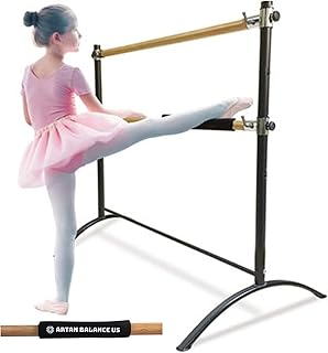 New Ballet Barre Portable for Home or Studio with Detachable Protector Cushion
