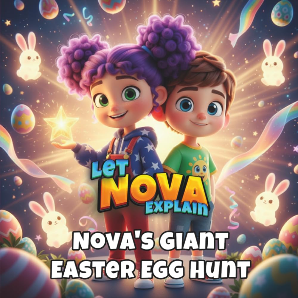 Nova's Giant Easter Egg Hunt: Nova and the Magical Easter Adventure – Easter Story for Kids – Friendship and Sharing – Children's Book Ages 4-8 – ... Book – Nova Series (Nova's Celebration World)