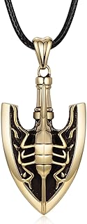 Trigram JJBA Jojo Bizarre Adventure Merch Anime Stone Ocean Stand Insect Arrow Pendant Necklace, #51977, 合金钢