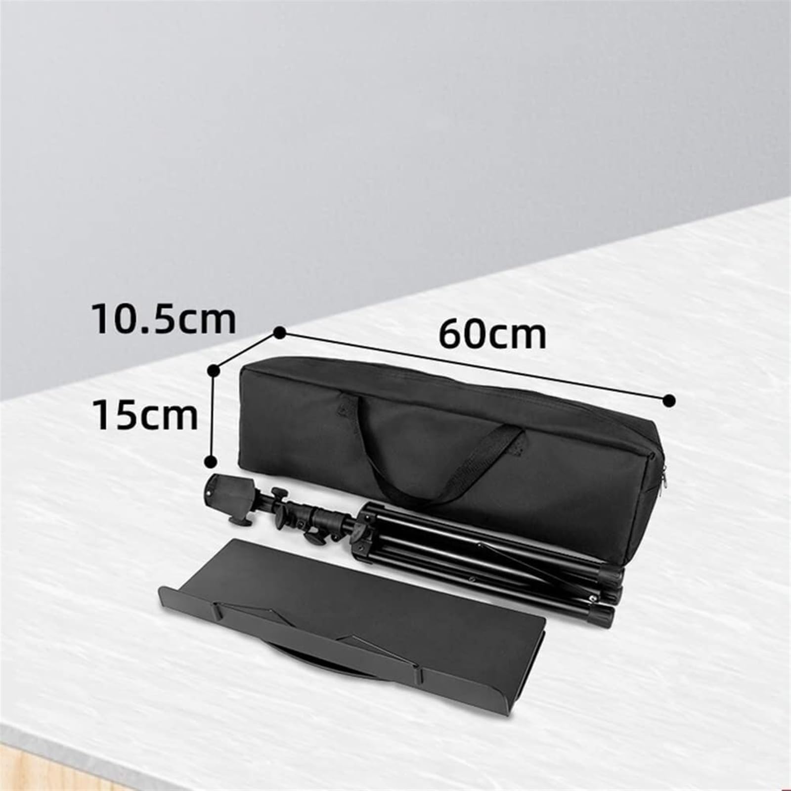 Notenständer Klappbarer Notenhalter Höhenverstellbar 78-150 cm Notenständer Mit Koffer Und Klemmhalter Ständer
