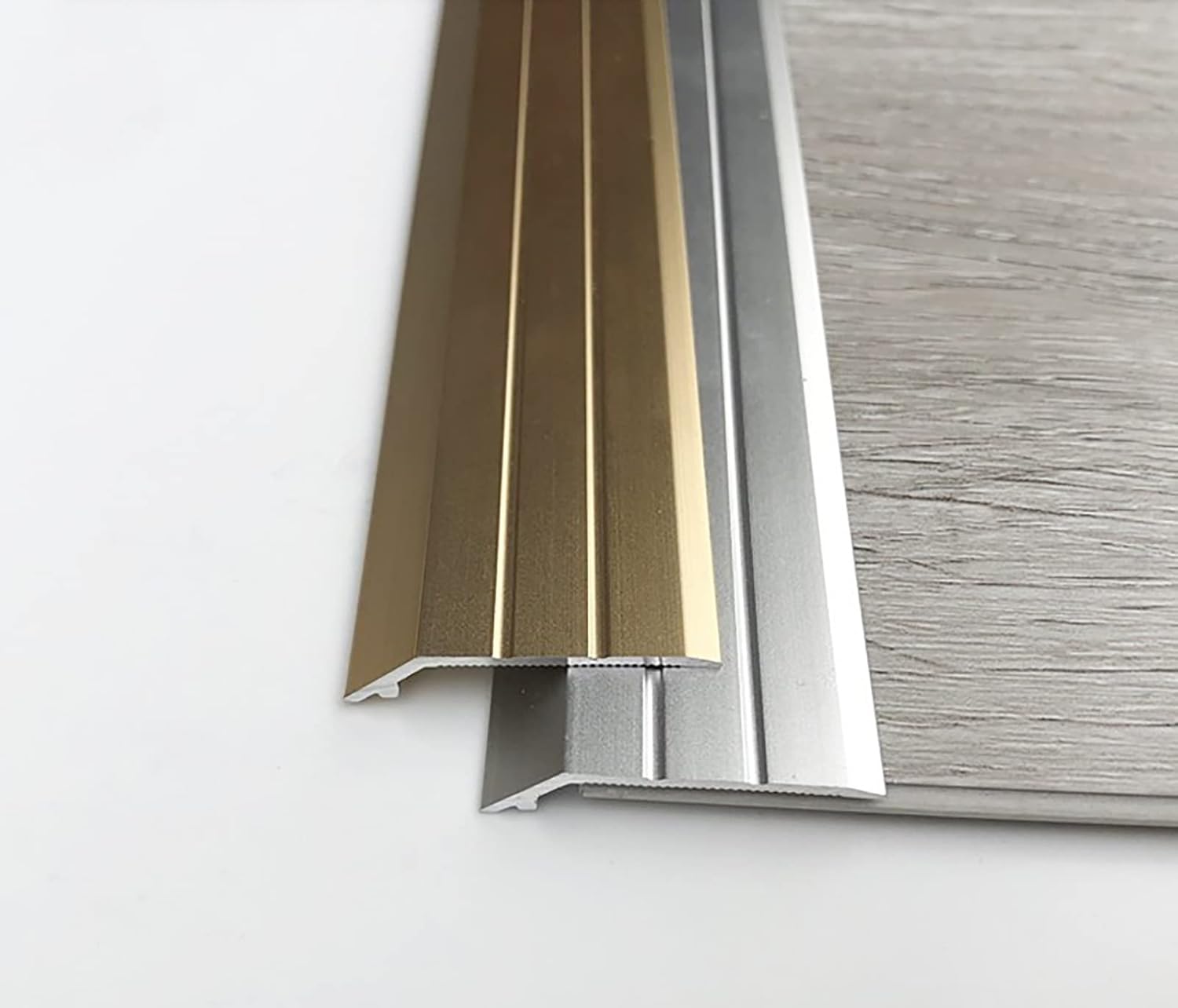 Carpet Transition Strip,Transition Threshold Strip Transition Threshold Transition Strip from Floor to Carpet Tile and Wood Floor Transition Floor Transition Strip Strong and Door Edge Trim with(Gold)