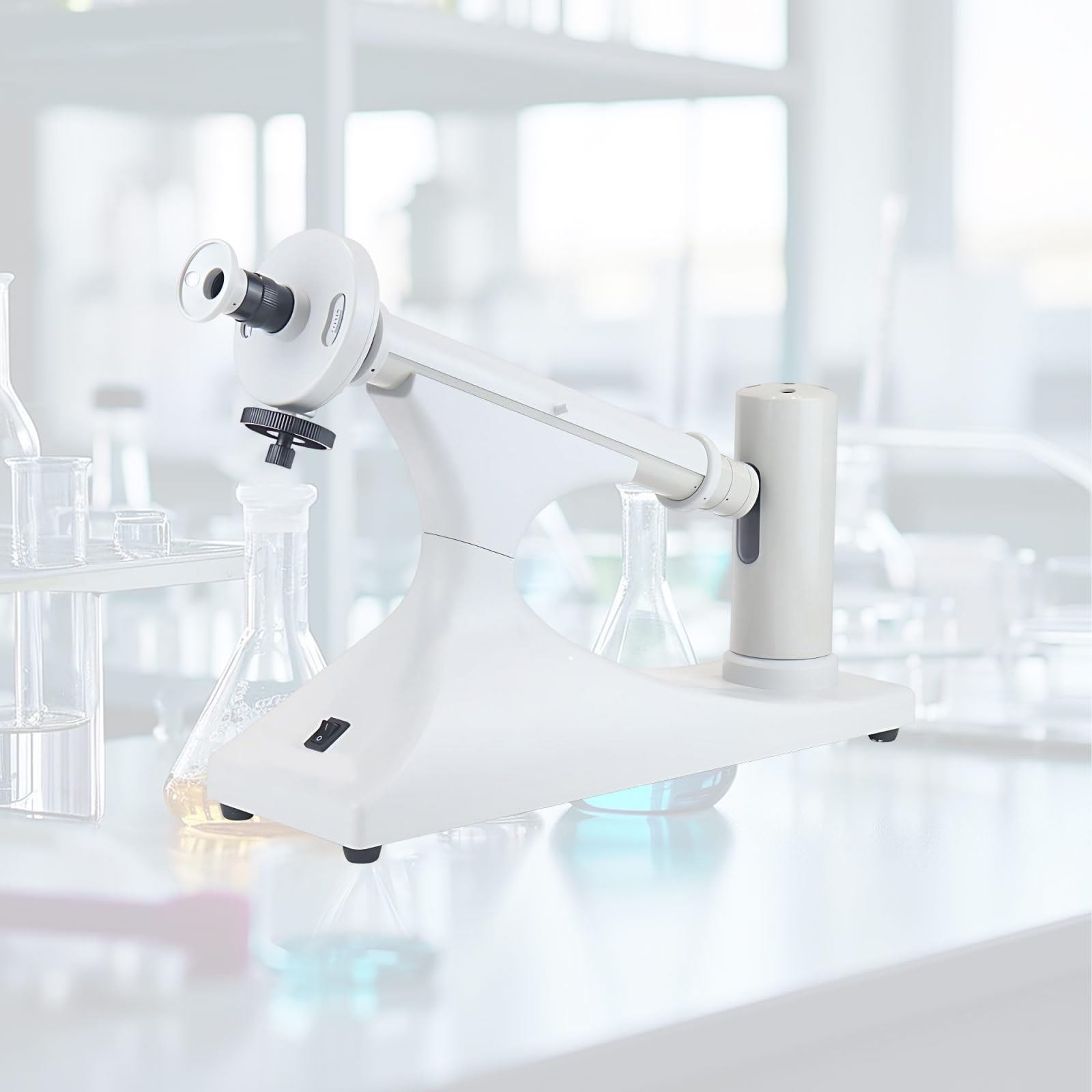 Manuelles Polarimeter Labor-Polarimeter Für Forschungslabor, Disk Mit Präzisionsmessgerät Für Optische Aktivitätsprüfung
