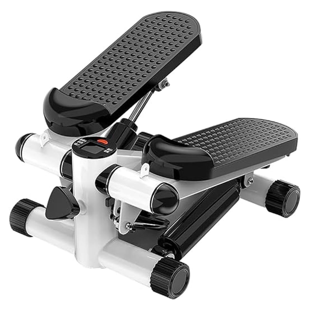 BMCO Mini Hydraulic Stepper, Elliptical Trainer with LCD Display, Double Hydraulic Cylinder for Living Room, Office, Gym, Portable, Folding, Adjustable Height, Back Support, White (Pack of 1) (B0D8KM35LJ) Amazon Price History, Amazon Price Tracker