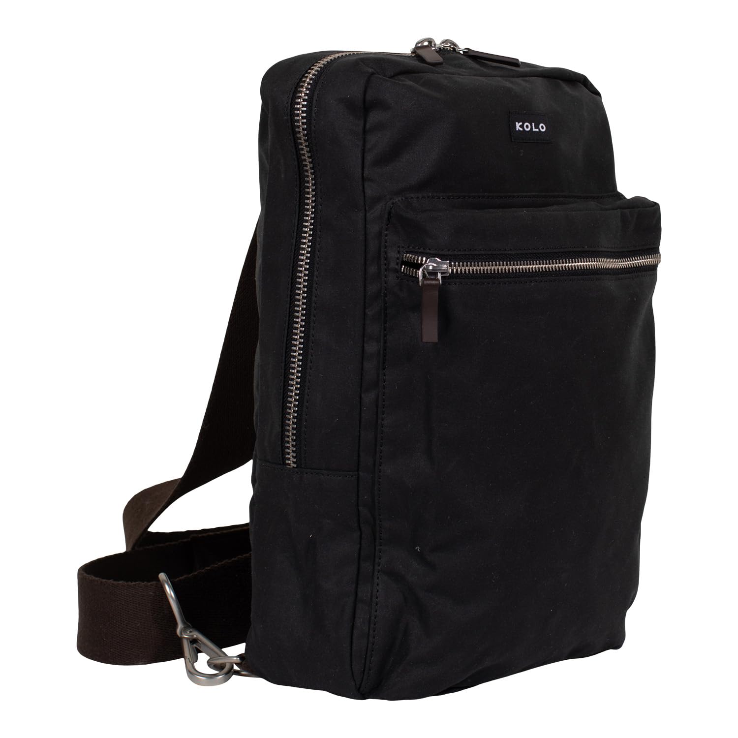 Kolo Derby Shoulder Sling Bag Cross-Body Shoulder Strap Organic Waxed Cotton Canvas