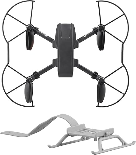 Tren de aterrizaje para Holy Stone HS720G, protector de hélice Protector de extensión plegable Soporte de pierna para piedra santa HS720G Accesorios