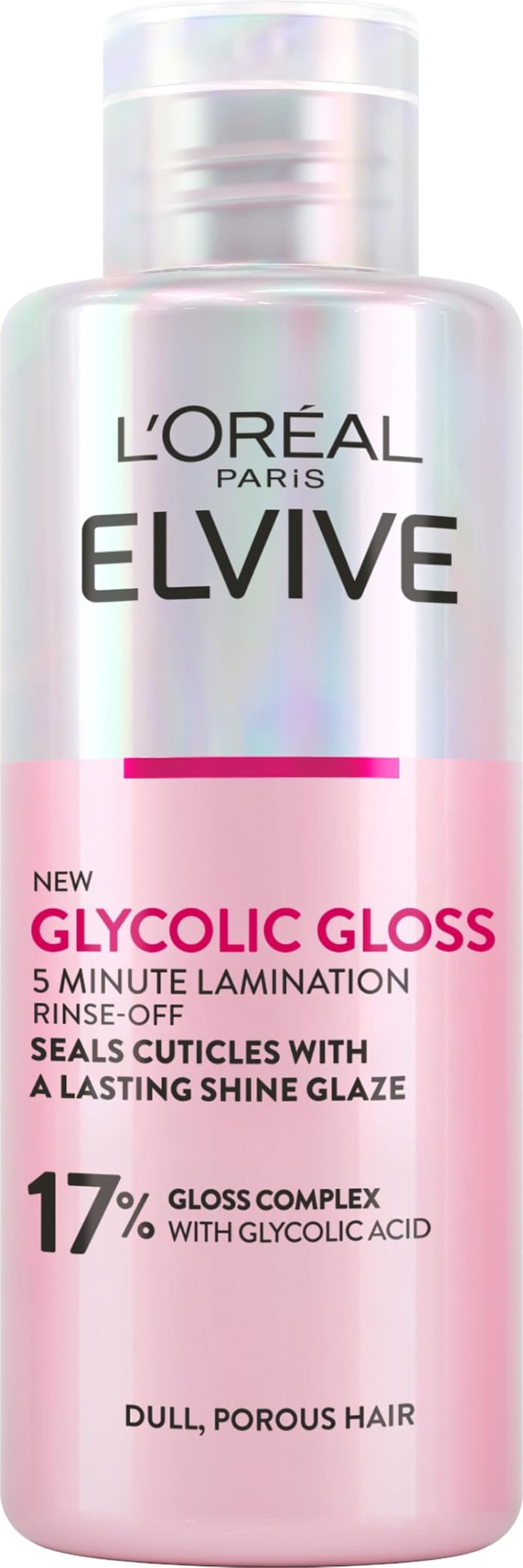 L'Oreal Paris Elvive Glycolic Gloss Lamination Rinse-Off Treatment, 200ml