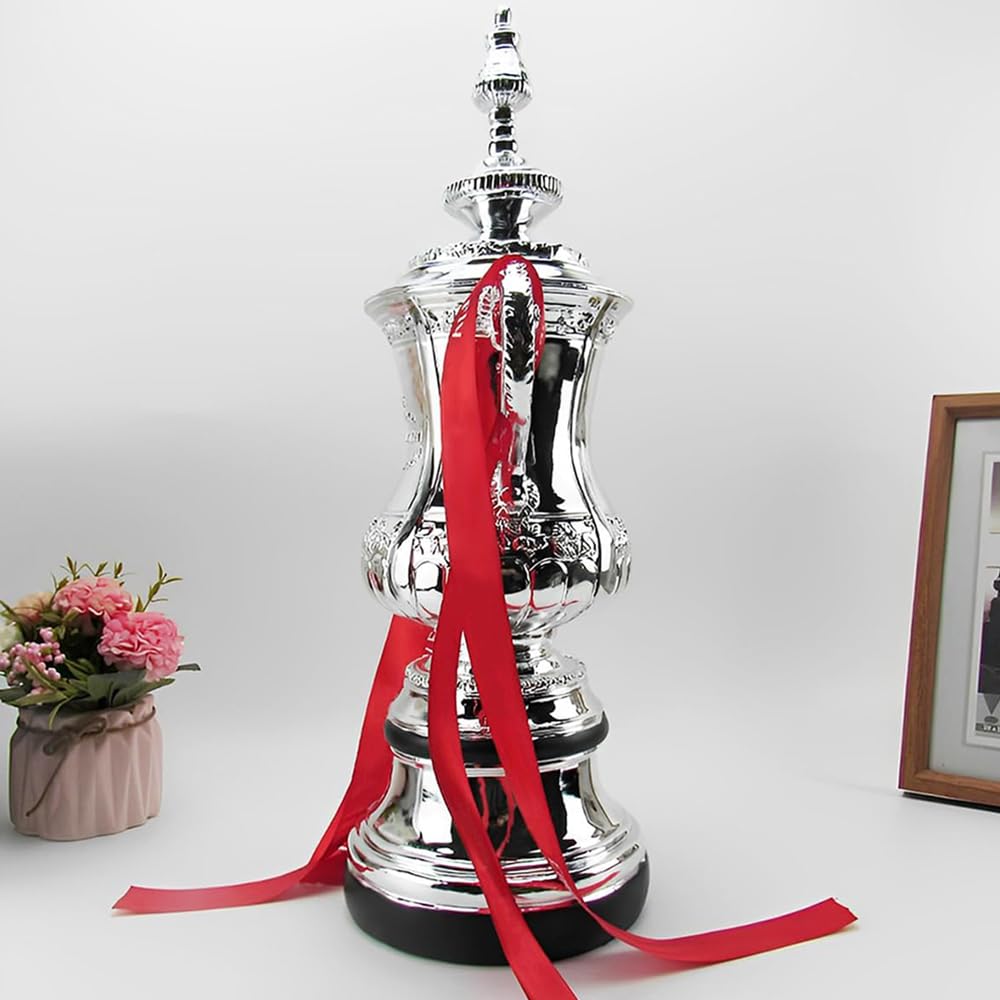 FA Cup Champions Trofeo Replica Football League Trofei Home Table Decor Fan Regali