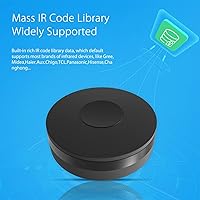 Vista 8 de Tuya - Control remoto IR inteligente, controlador de aire acondicionado inteligente, para TV, decodificador, luz, audio, DVD, etc., compatible