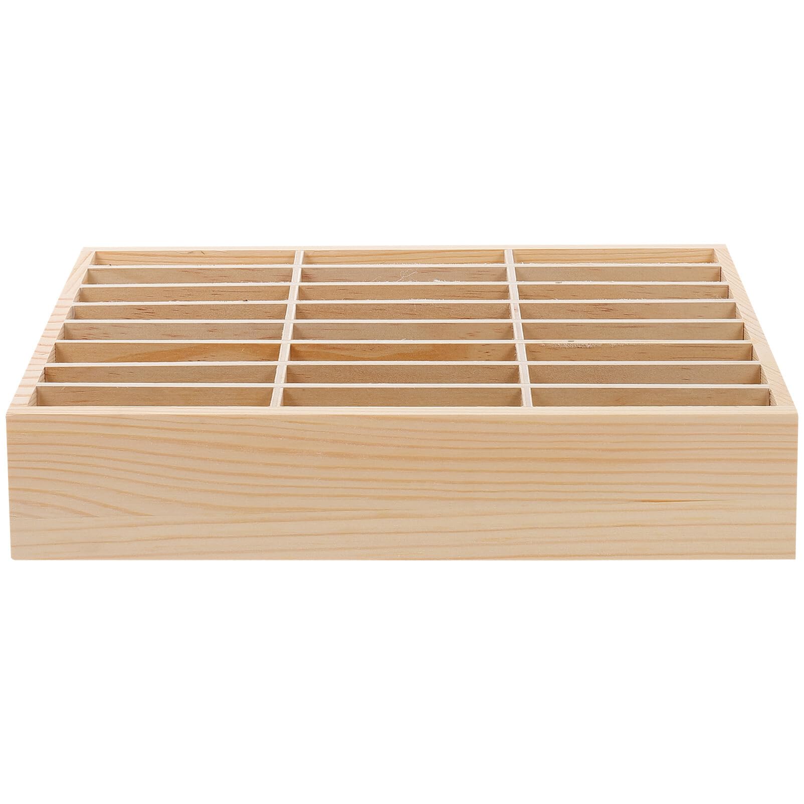 Operitacx Scatola Porta Telefono in Legno Multi-griglia per Organizzare Telefoni Cellulari, Pratica e Elegante per Aule Scolastiche e Sale Riunioni