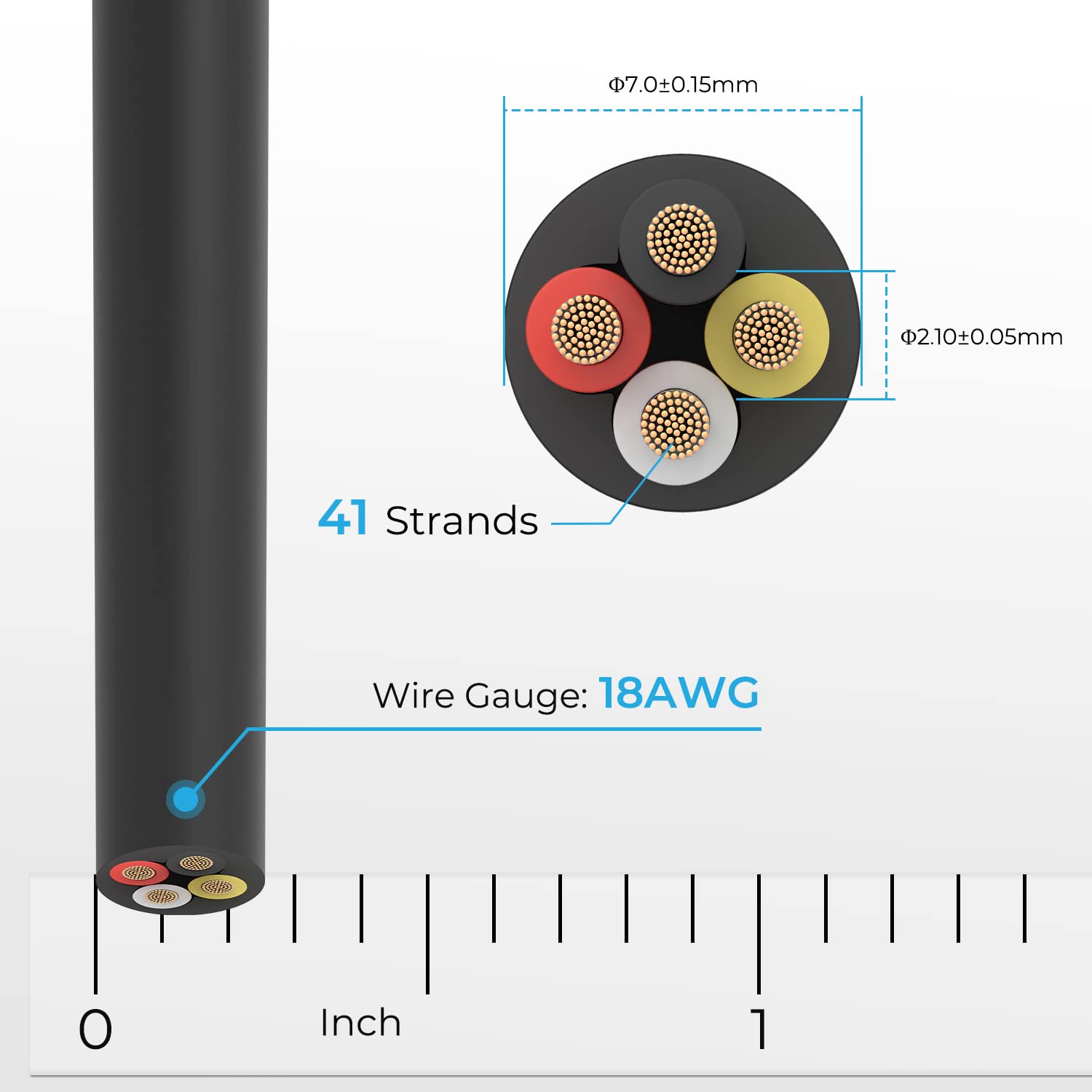 Traditional 6 ft. x 36 in. (Actual Size 673/4 x 33 1/4" in.) White