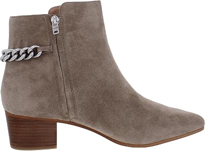 Coach Carissa Womens Suede Round Toe Ankle Boots, Mushroom