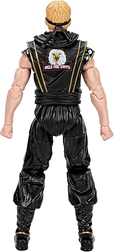 Miniatura 5 de Hasbro Power Rangers x Cobra Kai Lightning Collection Morphed Johnny Lawrence - Figura de guardabosques de jabalí negro de 6 pulgadas