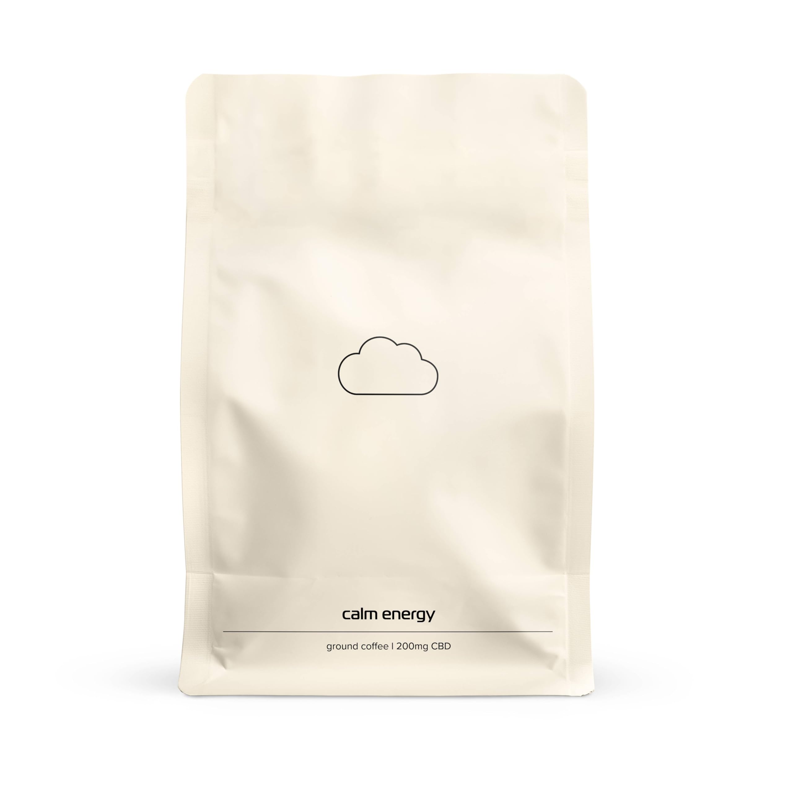 CANNACOFFEE Calm Energy Ground CBD Coffee — smooth. soft roast. no