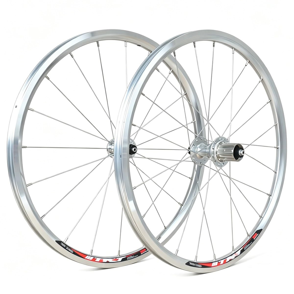 Ruedas BMX 20 Pulgadas 406/451 Juego Ruedas Bicicleta Plegable Freno V QR | Rueda Liberación Rápida 100/130mm Llantas De Aleación De Aluminio 20/24H Para Cassette 8-11s