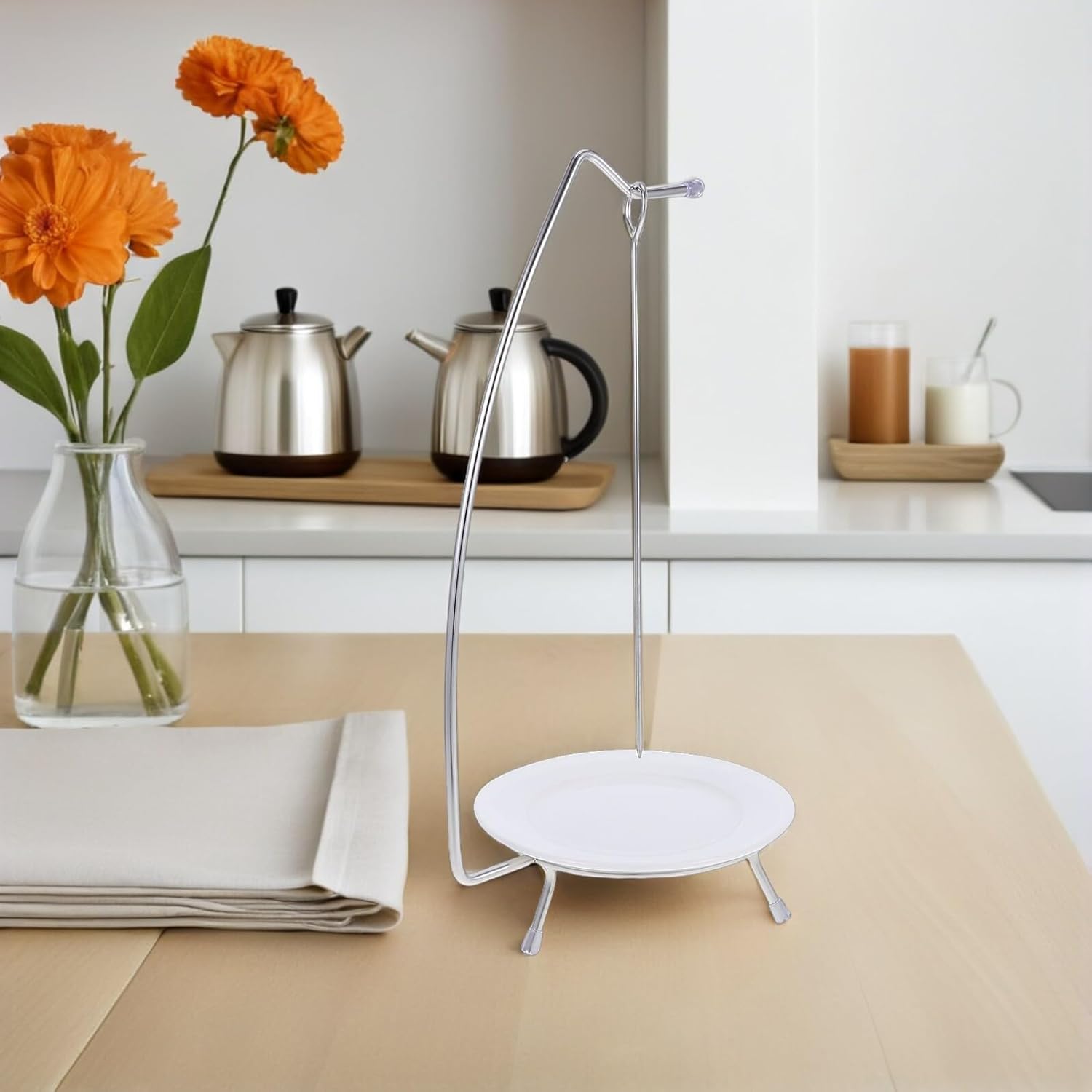 Stainless Steel Bbq Skewer with Rack Heavy-duty Kabob Sticks for Grilling Meat and Vegetables Heat-resistant Flat Barbecue Skewers for Outdoor Cooking and Bbq Parties