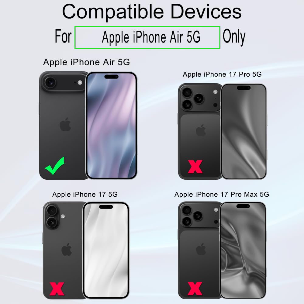 Ibywind Schutzfolie für iPhone 17 Pro 5G,2 Stück 9H Panzer-Glas,mit Metall- Kameraschutz,einfache Installation,unterstützt Fingerabdrucksensor,Anti- Kratzer,blasenfreiheit,Bruchsicher,Öl resistent