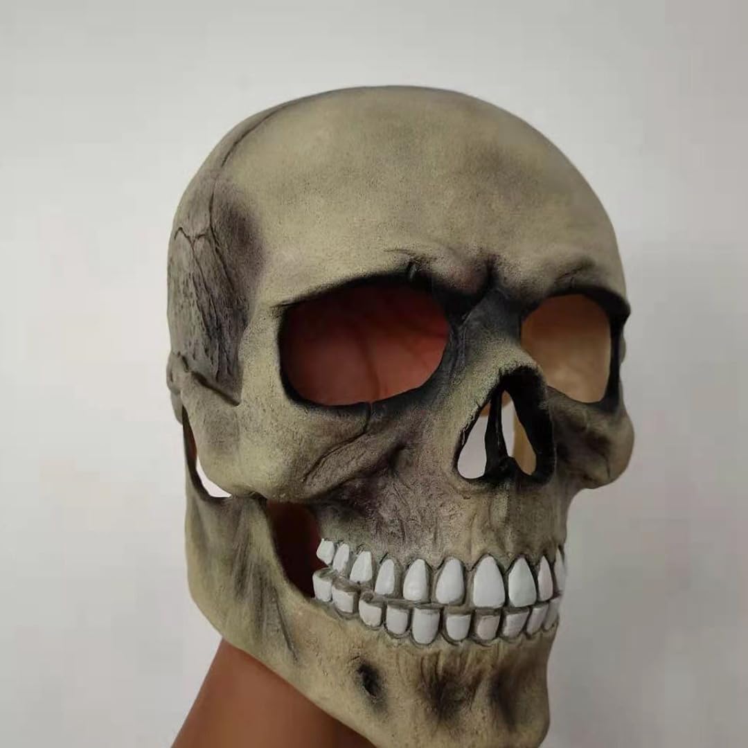 Amazon.co.jp: 骸骨マスク スカル 仮面 ハロウィンコスプレ ハロウィン