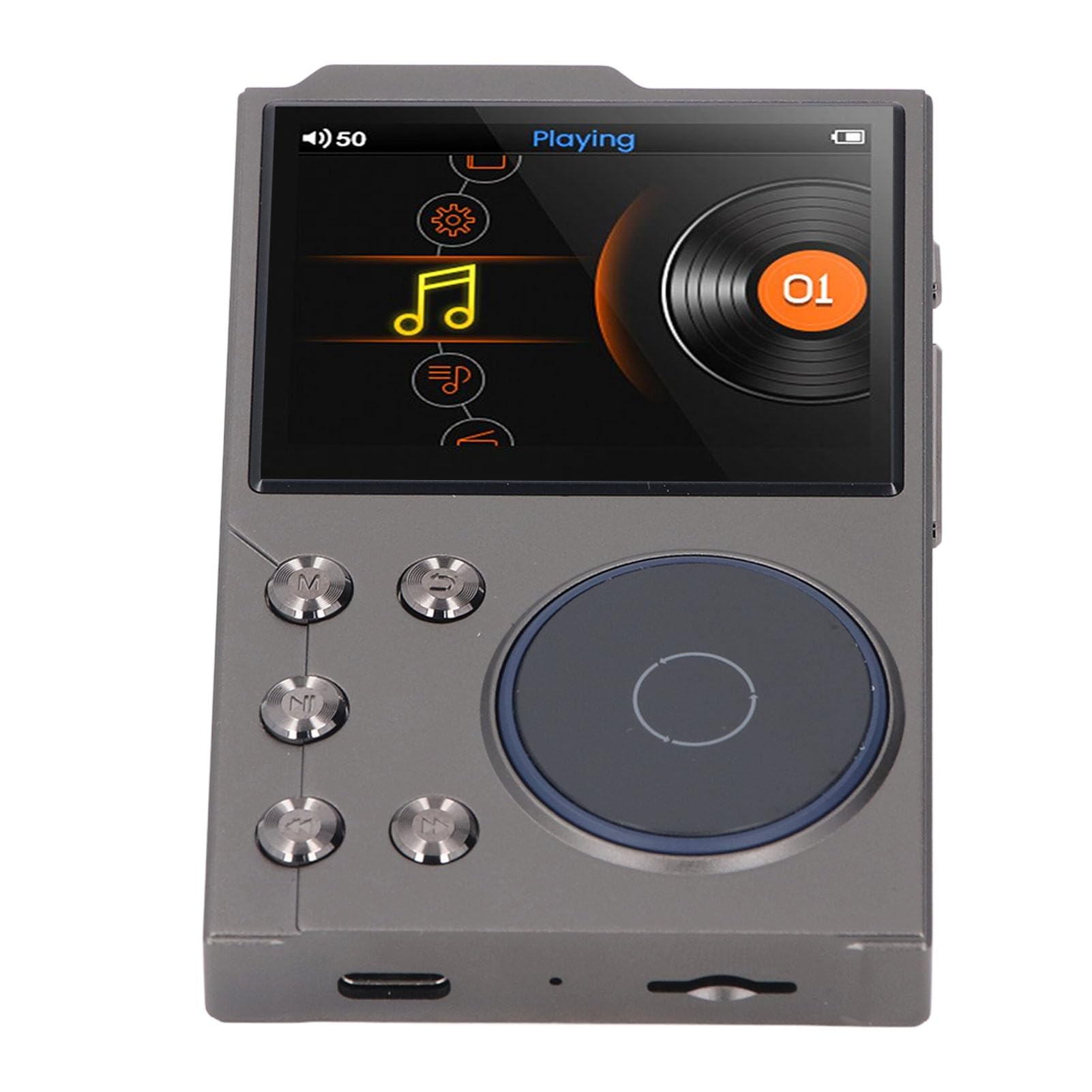 Lettore Digitale Hifi 5.3 Migliorato con 16 GB di Memoria Espandibile per un Suono Senza Perdita Nell'eccellente Marcia per gli Appassionati di Musica