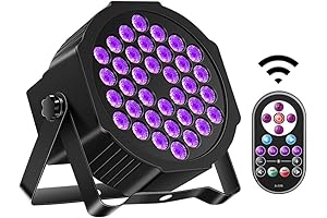 36LED Black Lights for Glowing Halloween Parties