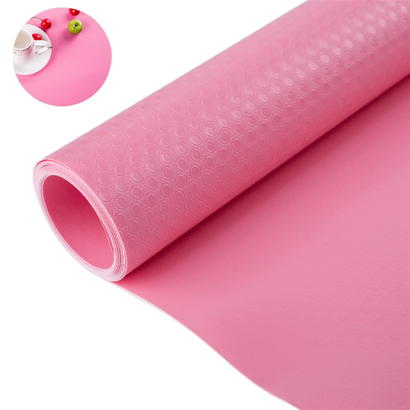 Revêtement antidérapant pour tiroir de cuisine 30 x 150 cm, lavable, imperméable, résistant à l'huile, tapis en plastique EVA pour placard, tiroir, couleur bleue