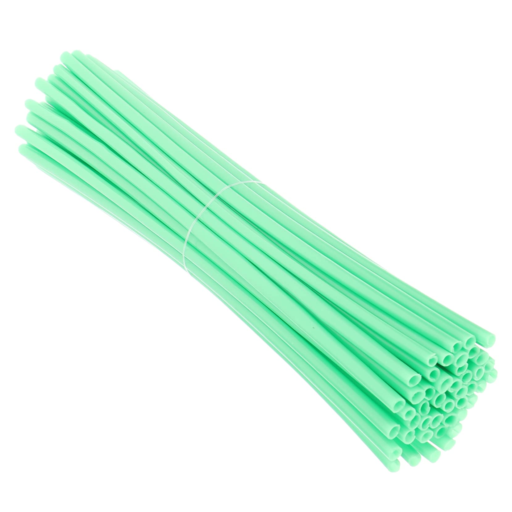 Gogogmee 144pcs Wheel Decoration Motorbike Spoke Skin Cycling Reflective Spoke Wheel Rim Cover Bike Spoke Skins Universal Motorcycle Spoke Covers Road Guard Wrap Colorful Protector Plastic