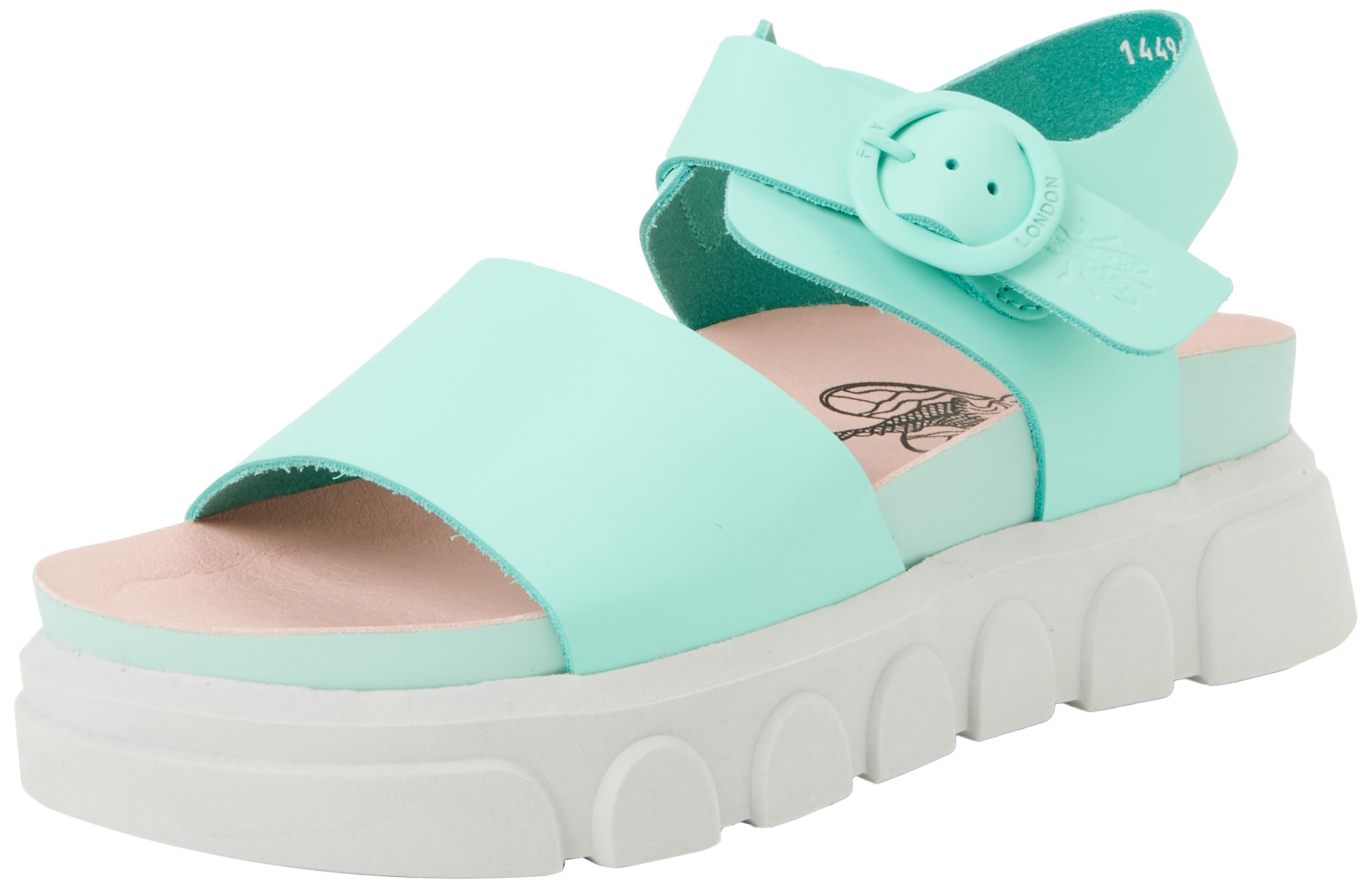 Fly London Womens Cree947fly Sandal, Spearmint, 6 UK