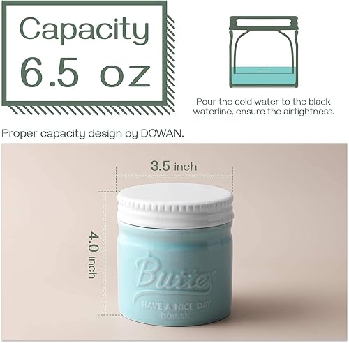 Miniatura 5 de DOWAN Paquete - Mantequillera y mantequilla para encimera