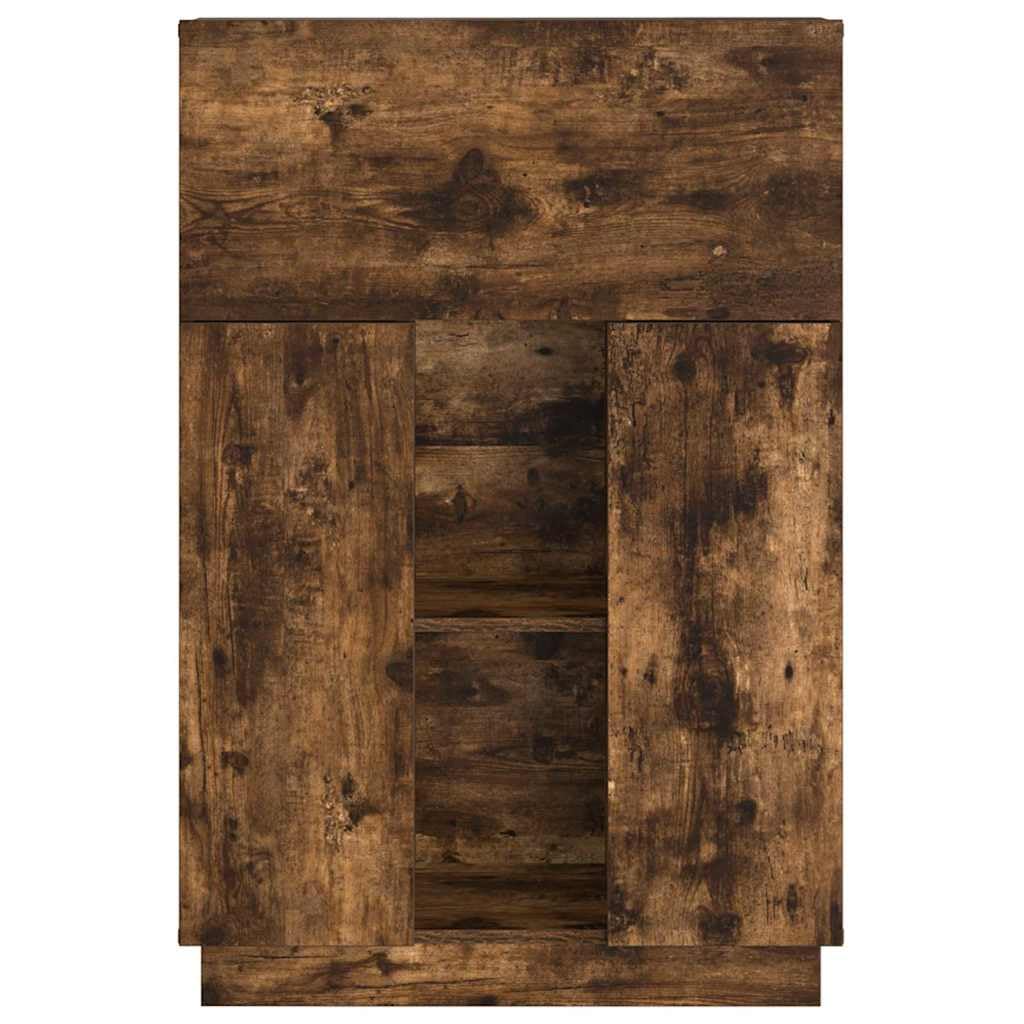 Scrivania per affumicatura, 71,5 x 31,5 x 106,5 cm, materiale in legno, moderno per computer desk con spazio di archiviazione per ufficio, scrivania versatile