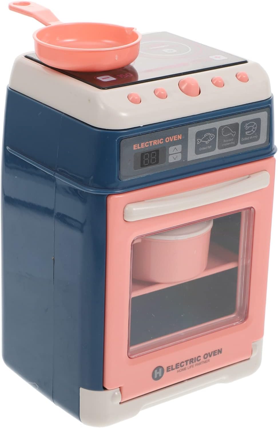 GARNECK Electrodomésticos Mini Niño Divertido Juguete Juguete Diseño Jugar Encantador Dibujos Animados Cumpleaños Hacer Niños para Jugar Juguetes Elección Casa Cocina Horno Eléctrico