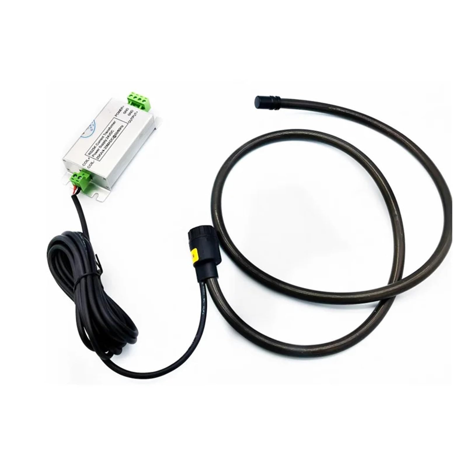 Bobina Rogowski de 200kA y salida 4-20mA con sensor flexible de 35cm para corriente