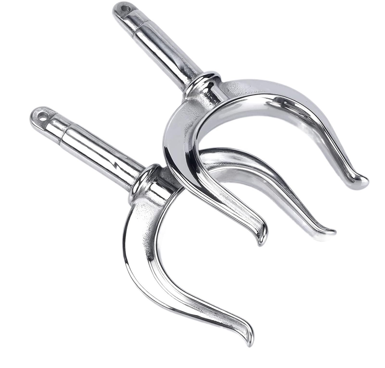 Yate Marino con Conector Oarlock de línea 4 Uds | Accesorios for embarcaciones Montaje lateral Rowlock de acero inoxidable for barcos