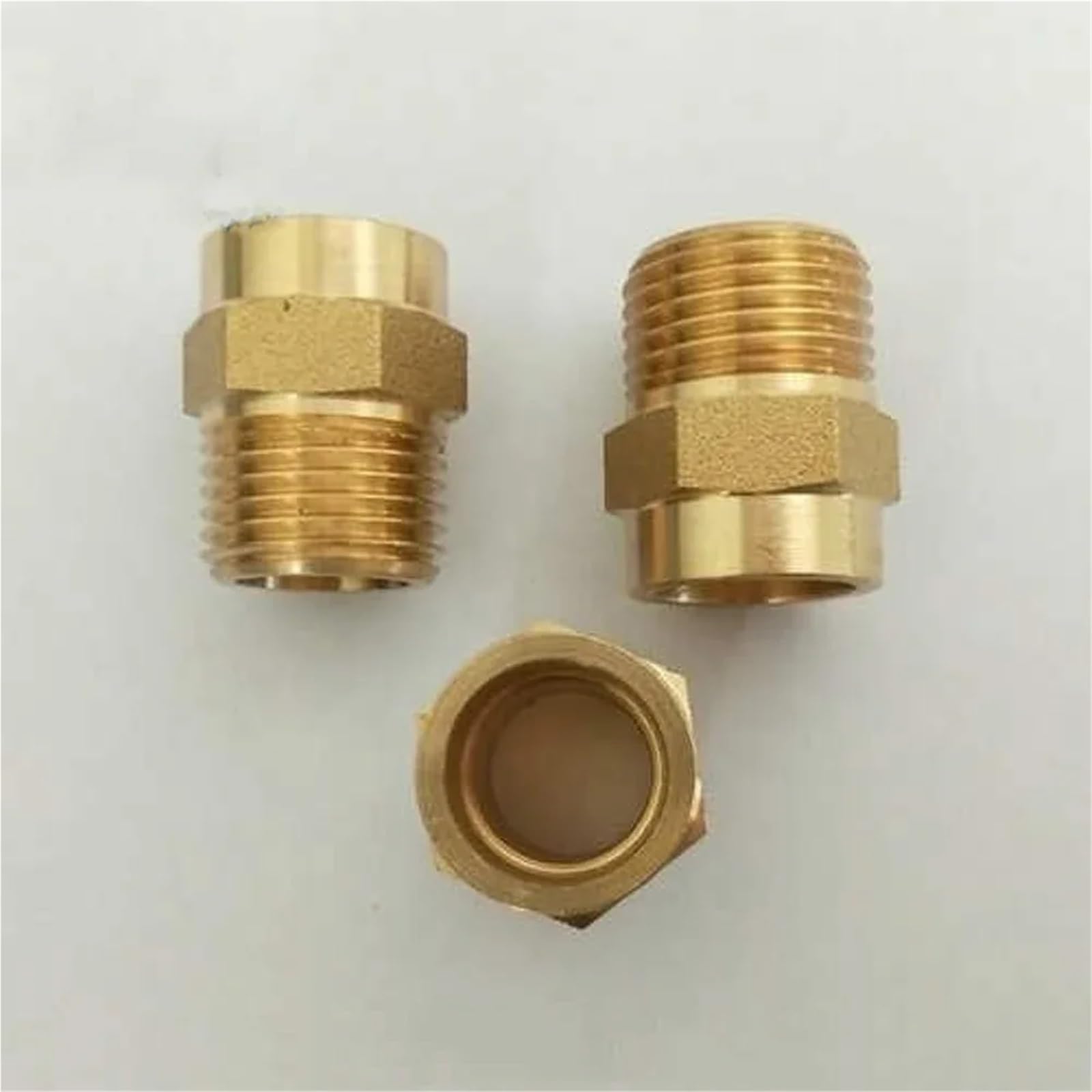 3/8" 1/2" 3/4" 1" -4" bspt Male To Solder Cup Connector Brass End Feed Solder Plumbing Fitting For Air Conditioner(67mm To 2-1I2 Inch) Brass Hose