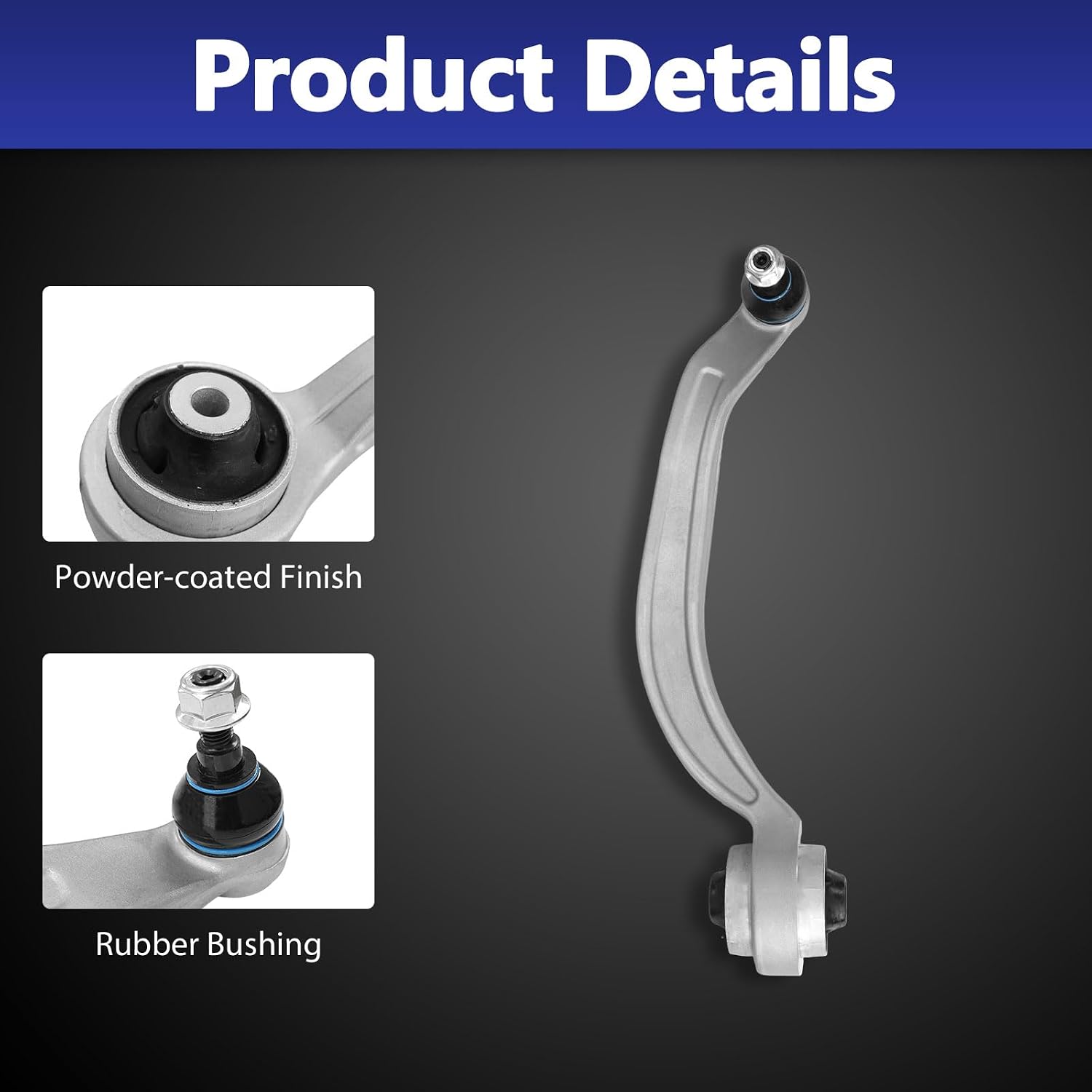 Control Arm, Suspension Kit Upper Lower Sway Bar Link Compatible With 1999-2001 Audi A4 A6 1998-2003 Volkswagen Passat
