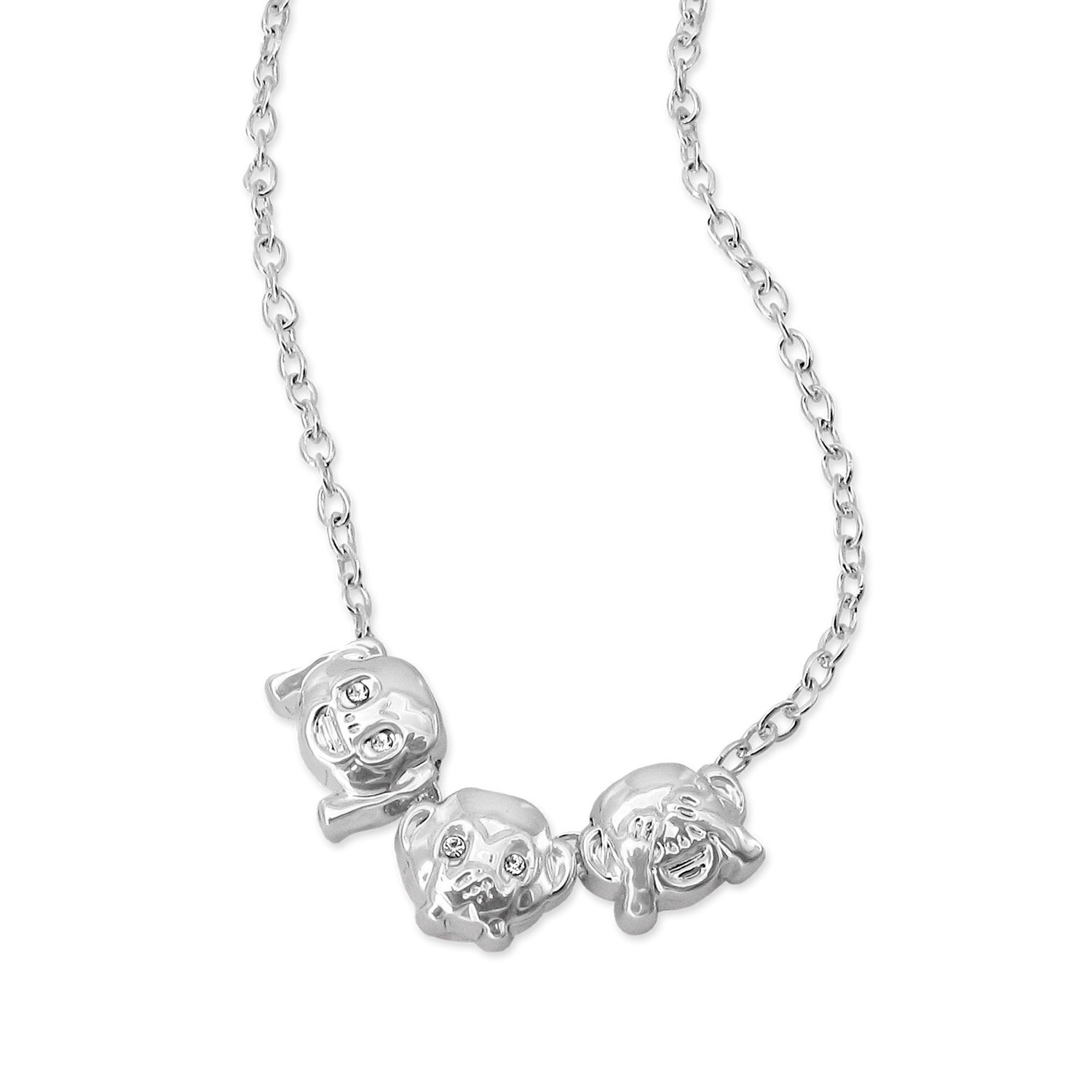 emoji® Monkeys Necklace