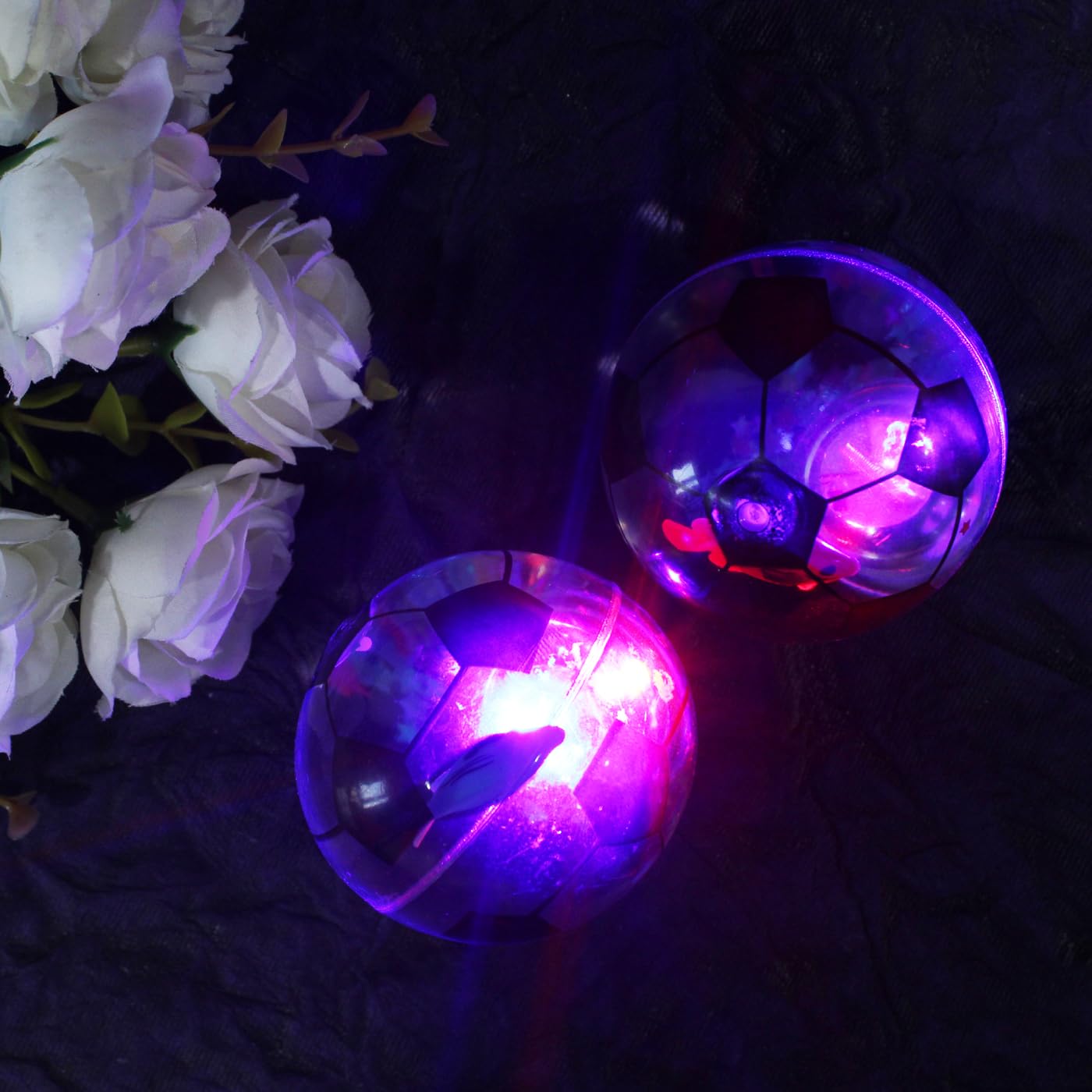 INAAYA Bouncing Led Ball/Glow in Dark Light Ball/Light Up Ball for Kids/Led Balls for Fun Play/Flashing Ball for Return Gift Items for Children (Transparent Ball Set of 2) (B0D14G8QNN) Amazon Price History, Amazon Price Tracker