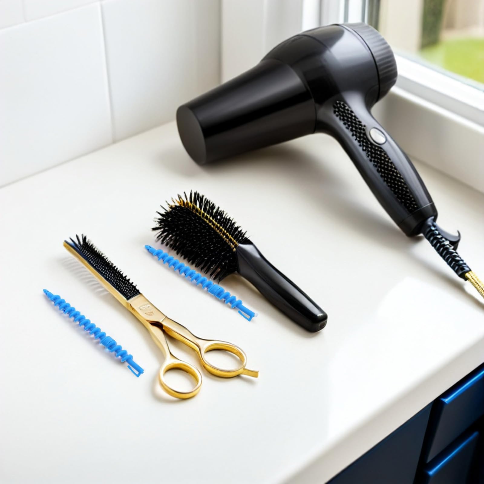 Toyvian 72 Stück Spiralförmiger Lockenwickler aus Kunststoff mit Schraubgewinde für Schonendes Styling und Dauerhafte Locken im Haar