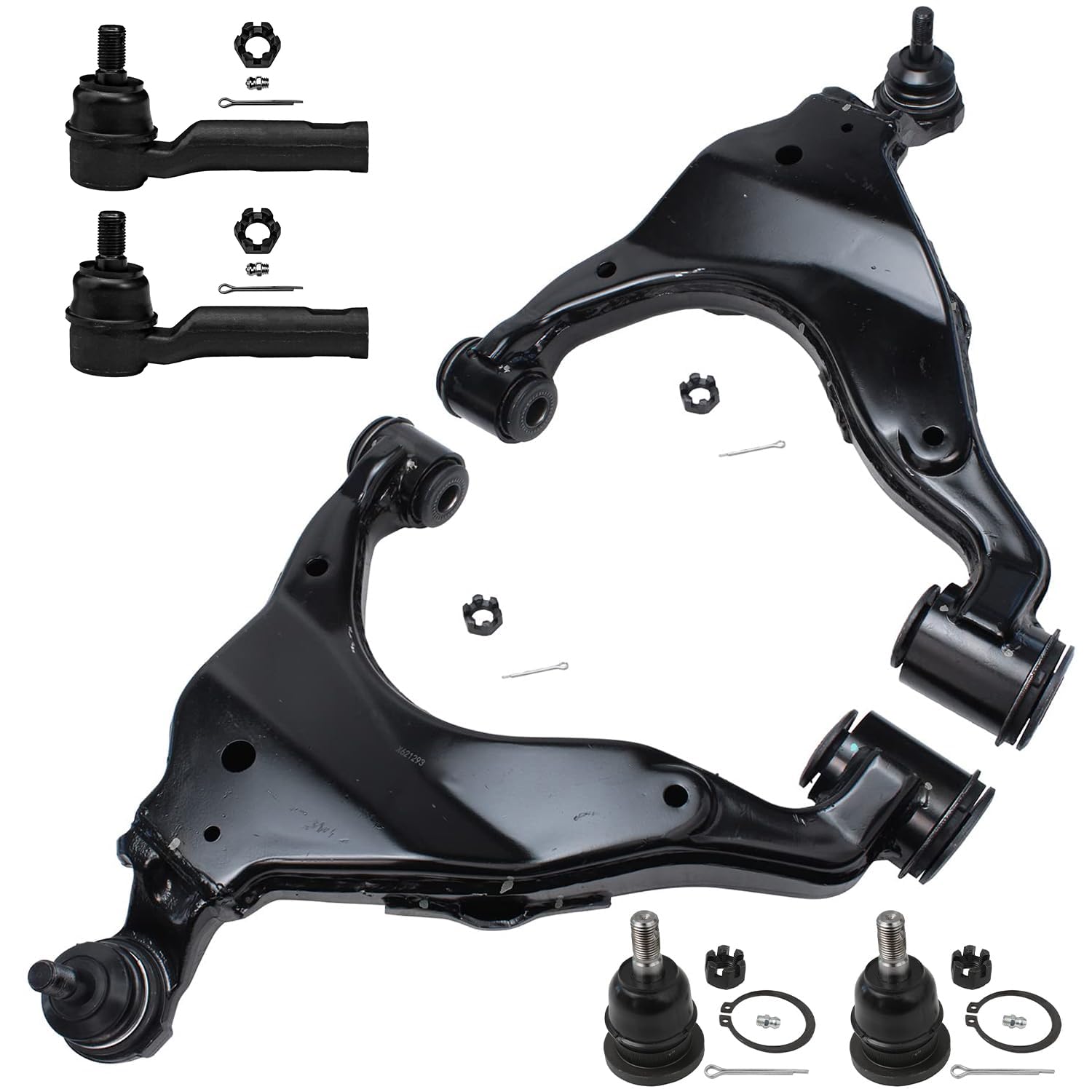 Detroit Axle - 4WD Front End Control Arms Kit for 2005-2015 Toyota Tacoma