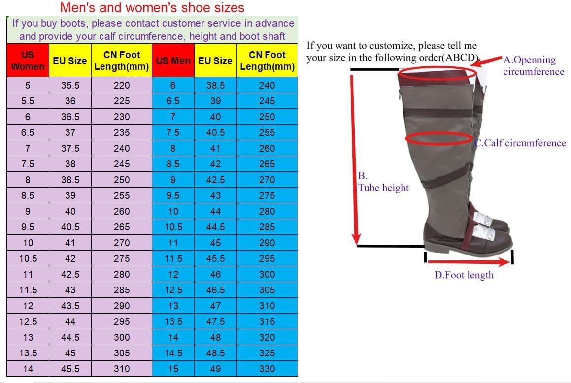 Women Size Cissia Cosplay Shoes for Zenless Zone Zero Anime Convention Stage Costume Footwear