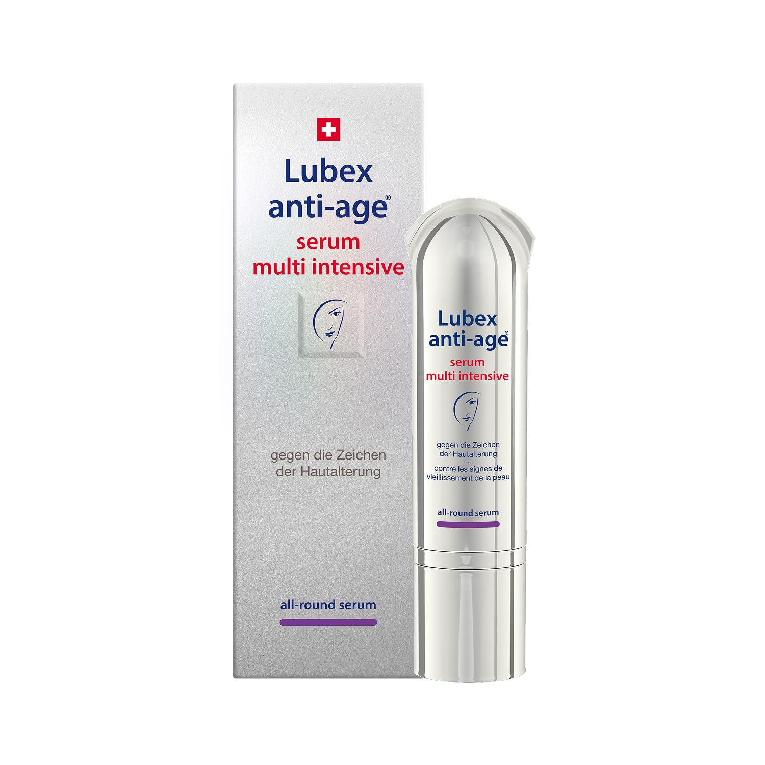 Siero multi intenso – siero anti-invecchiamento profondo con peptidi, acido ialuronico e retinolo, per ogni tipo di pelle, per la cura delle rughe, ideale per pelli mature, 30 ml