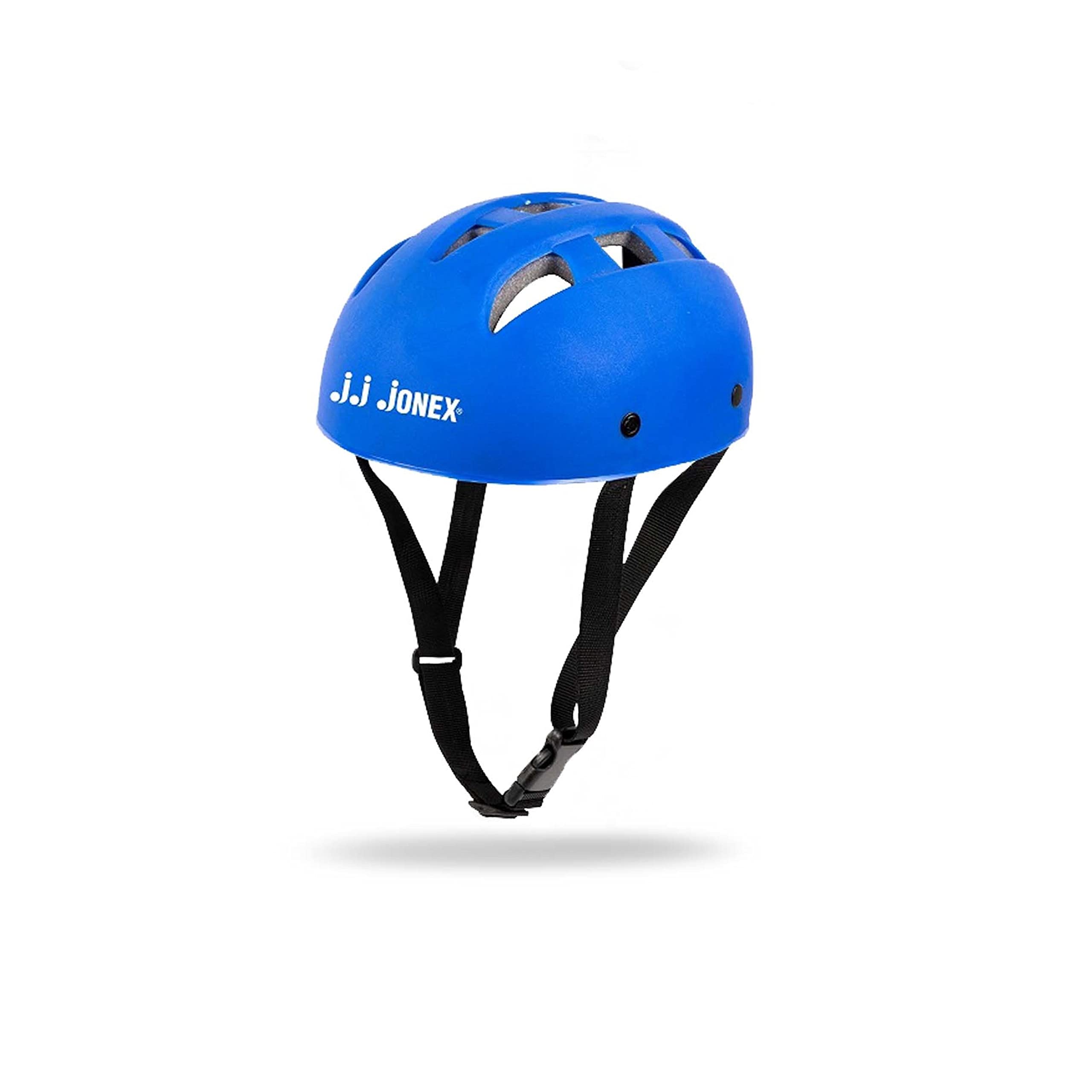 JJ JONEX Protective PVC Helmet Skating and Cycling Age 12 Above Year (MYC) (Blue, Large)