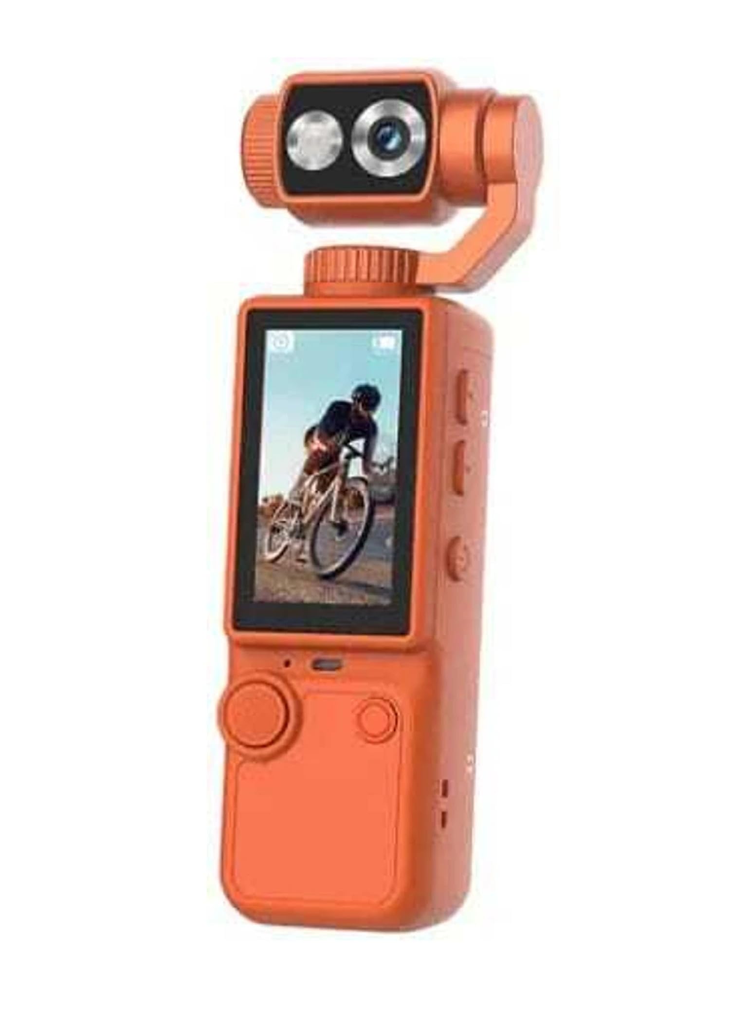 4K Digital Vlogging Camera, 180° Rotating Camera Head, Autofocus, Pocket Video Camera with Stereo Mic for YouTube, Travel, Blogging, Selfie, Live Streaming & Outdoor Recording-image-43