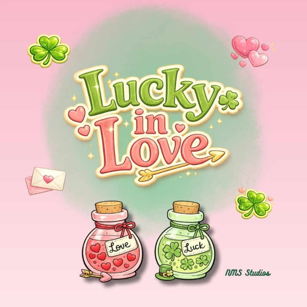 Lucky in Love: A Cozy Valentine & St. Patrick’s Day Mash-Up Coloring Book