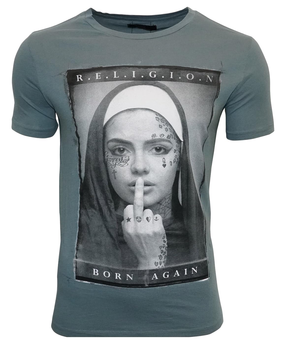 Religion Camiseta Born Again para hombre