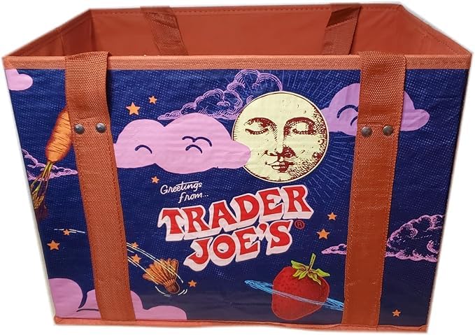 Trader Joe's Stand-Up Collapsible Grocery Tote Bag (New Just Release) (1 New tote)