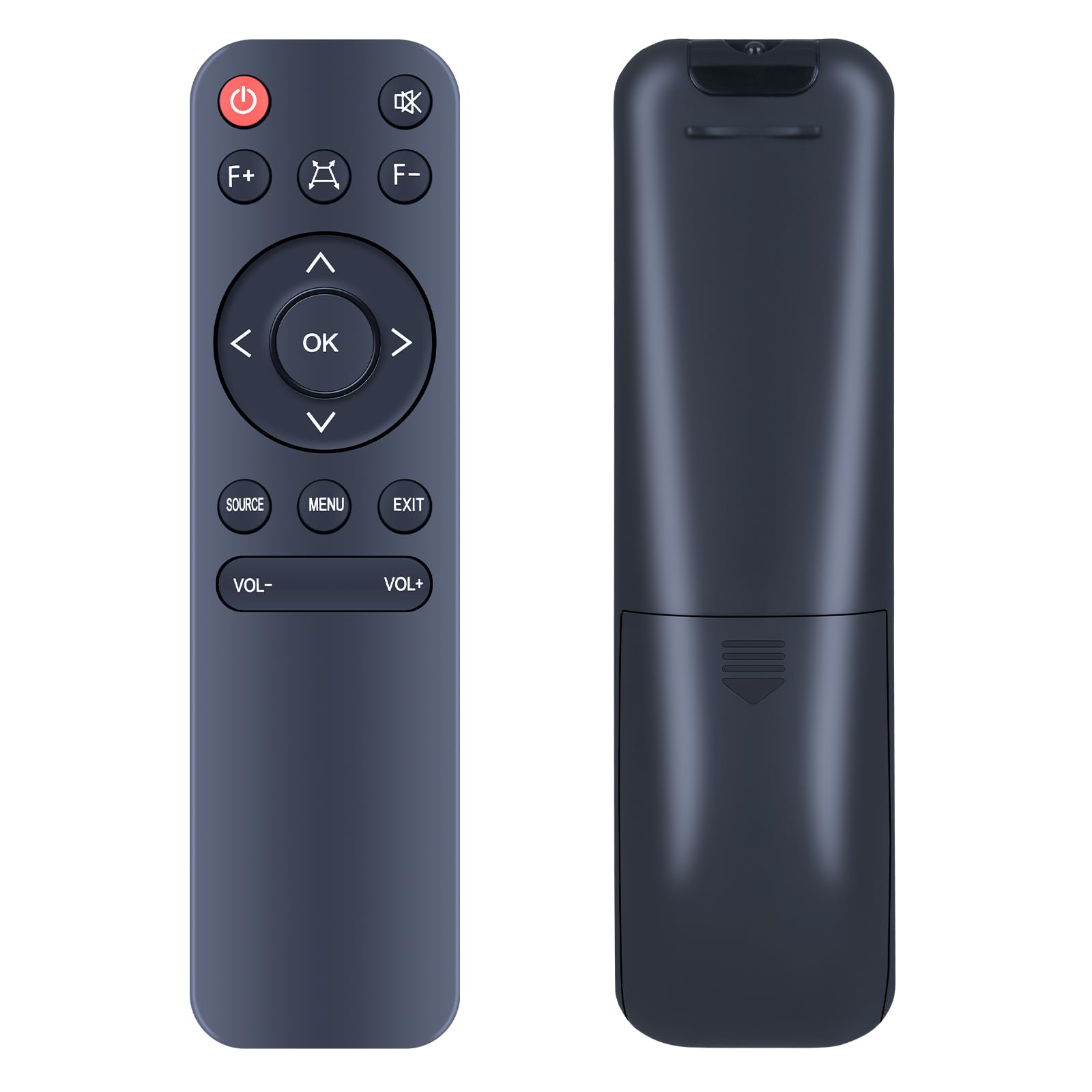 Télécommande de rechange universelle pour projecteur Jimveo E30 et Goiaey GO1 – Installation facile et fonction complète